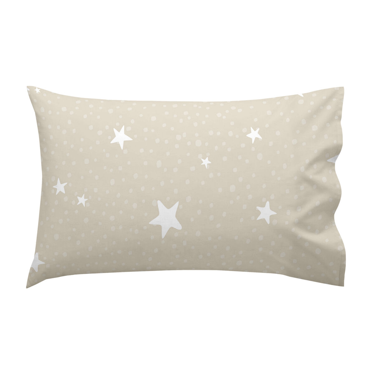 Set di Lenzuola per Culla HappyFriday Basic Kids Little star Beige
